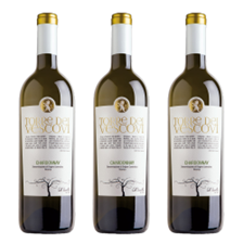 Buy & Send Torre dei Vescovi Chardonnay 75cl White Wine Treble Wine Set