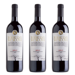 Buy & Send Torre dei Vescovi Merlot - Italy Treble Wine Set