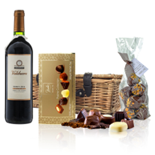 Buy & Send Valduero Reserva 75cl Red Wine And Chocolates Hamper
