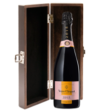 Buy & Send Veuve Clicquot Vintage Rose 2015 Champagne 75cl in Elm Wood Gift Box