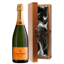Buy & Send Veuve Clicquot Yellow Label Brut Champagne 75cl in Luxury Gift Box