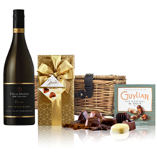 Buy & Send Villa Maria Reserve Sauvignon Blanc 75cl White Wine And Chocolates Hamper