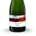 Buy & Send Personalised Champagne - Wedding Cake Label