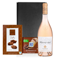 Buy & Send Whispering Angel Cotes De Provence Rose 75cl And Chocolates Gift Box