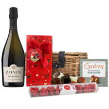 Buy & Send Zonin Prosecco Brut Millesimato DOC And Chocolate Love You Hamper