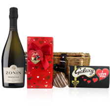 Buy & Send Zonin Prosecco Brut Millesimato DOC And Chocolate Valentines Hamper