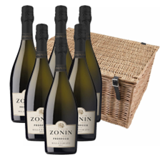 Buy & Send Zonin Prosecco Brut Millesimato DOC Case of 6 Hamper