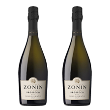 Buy & Send Zonin Prosecco Brut Millesimato DOC Duo Set